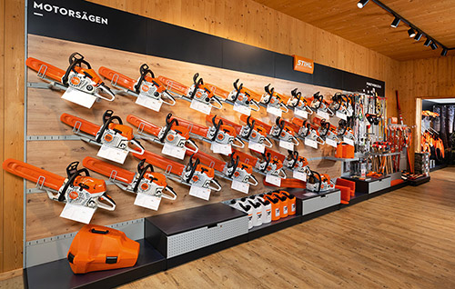 Motorger�te Scheffels Ladenansicht