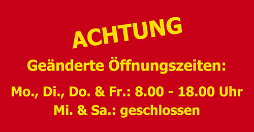 �ffnungszeiten