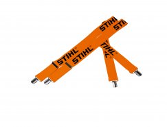 STIHL Hosentr�ger orange, Metallklips, 110 cm