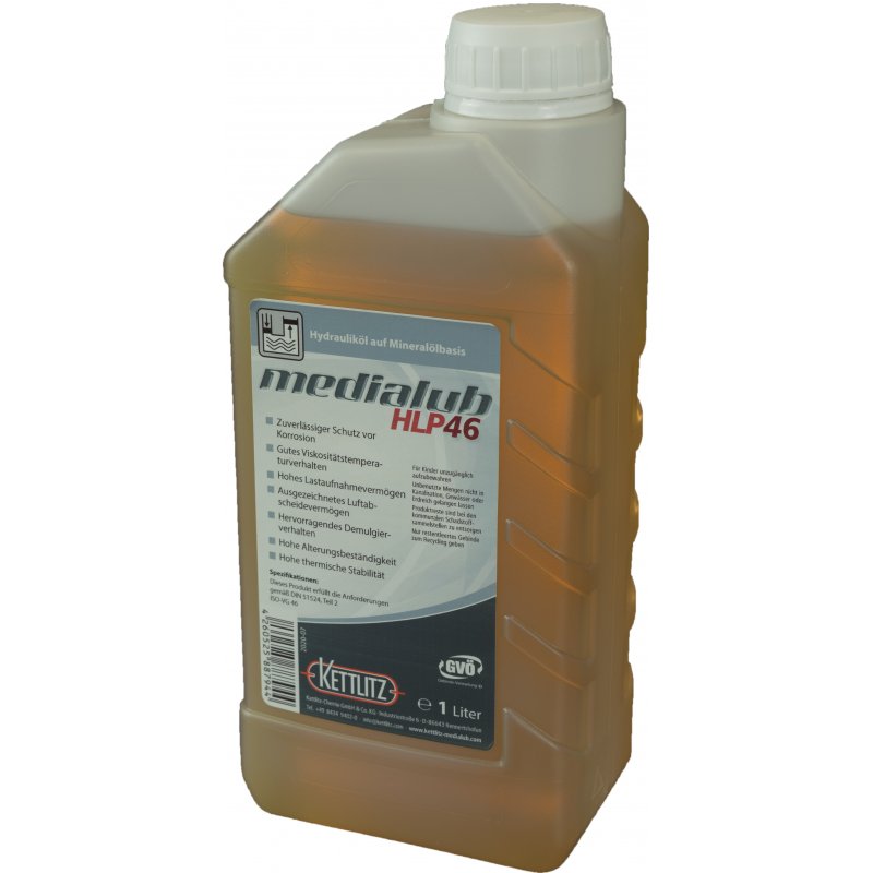 Hydrauliköl 5 Liter HLP 46 - Schmid Hydraulik mehr als nur Hydraulik
