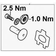 Satz Bundschraube f�r STIHL ASA 20